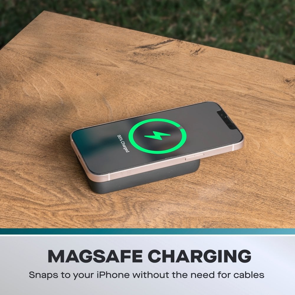 Daewoo 10000mAh Portable MagSafe Wireless Power Bank - ELA1442GE